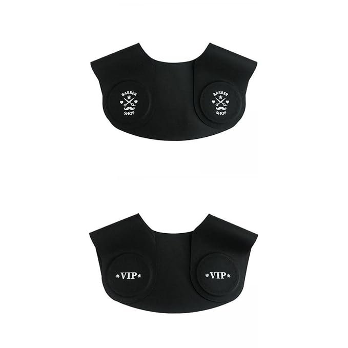 UJEAVETTE 2Pcs Hair Cutting Collar Pad Neck Hair Guide Barber Waterproof Professional